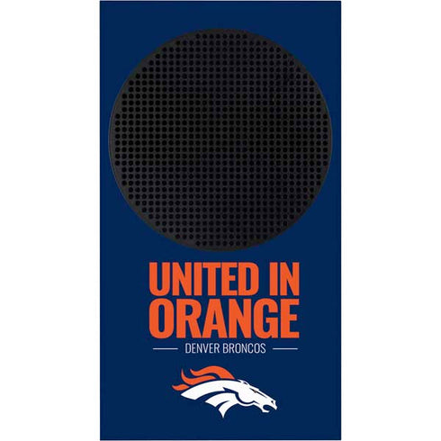 NFL Denver Broncos Team Motto Xbox Series S Console Skin